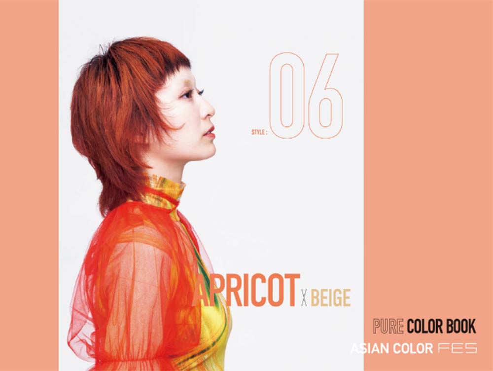 PURE COLOR BOOK ーAPRICOT×BEIGEー